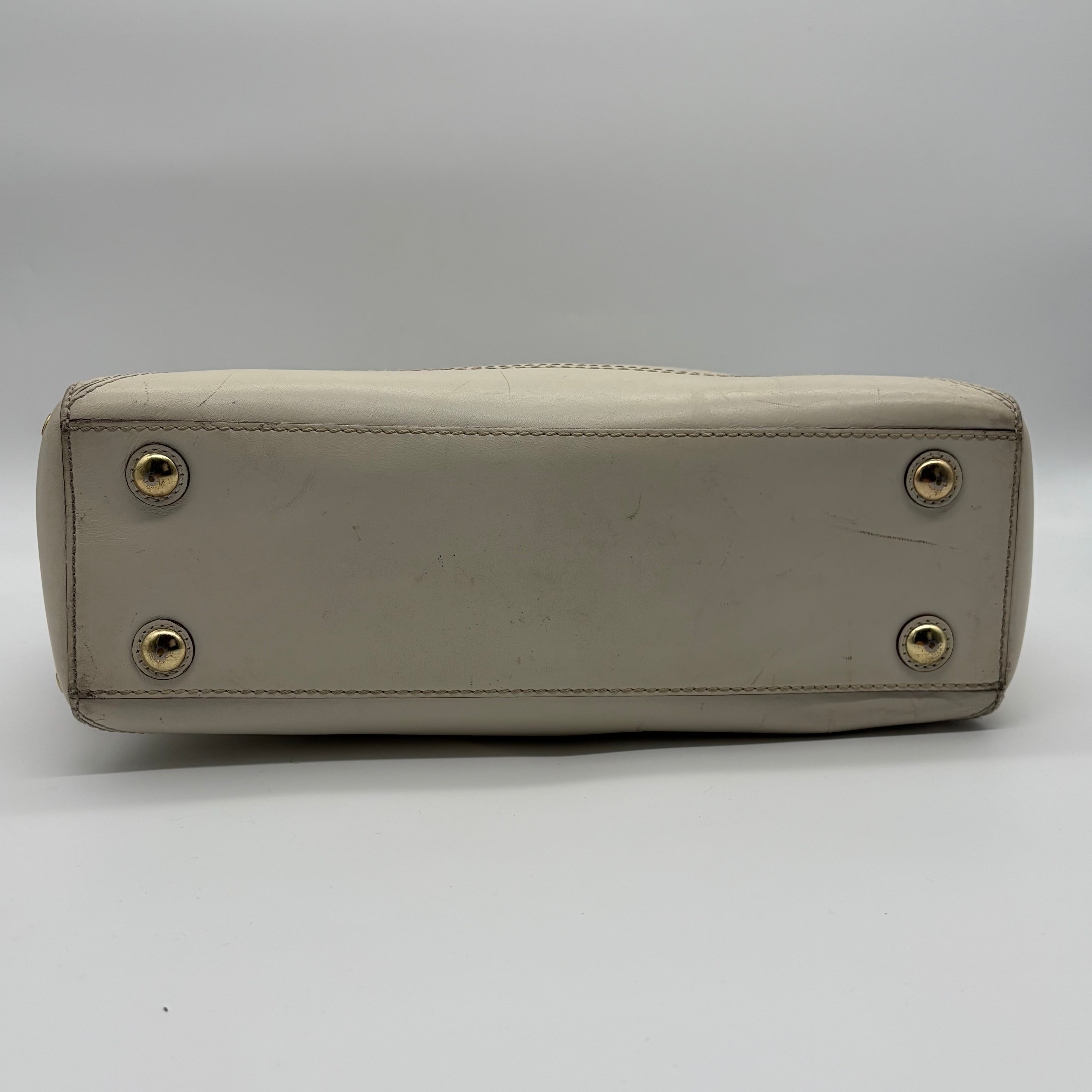 Coach Hampton Signature Braid Satchel Ivory – Vintage