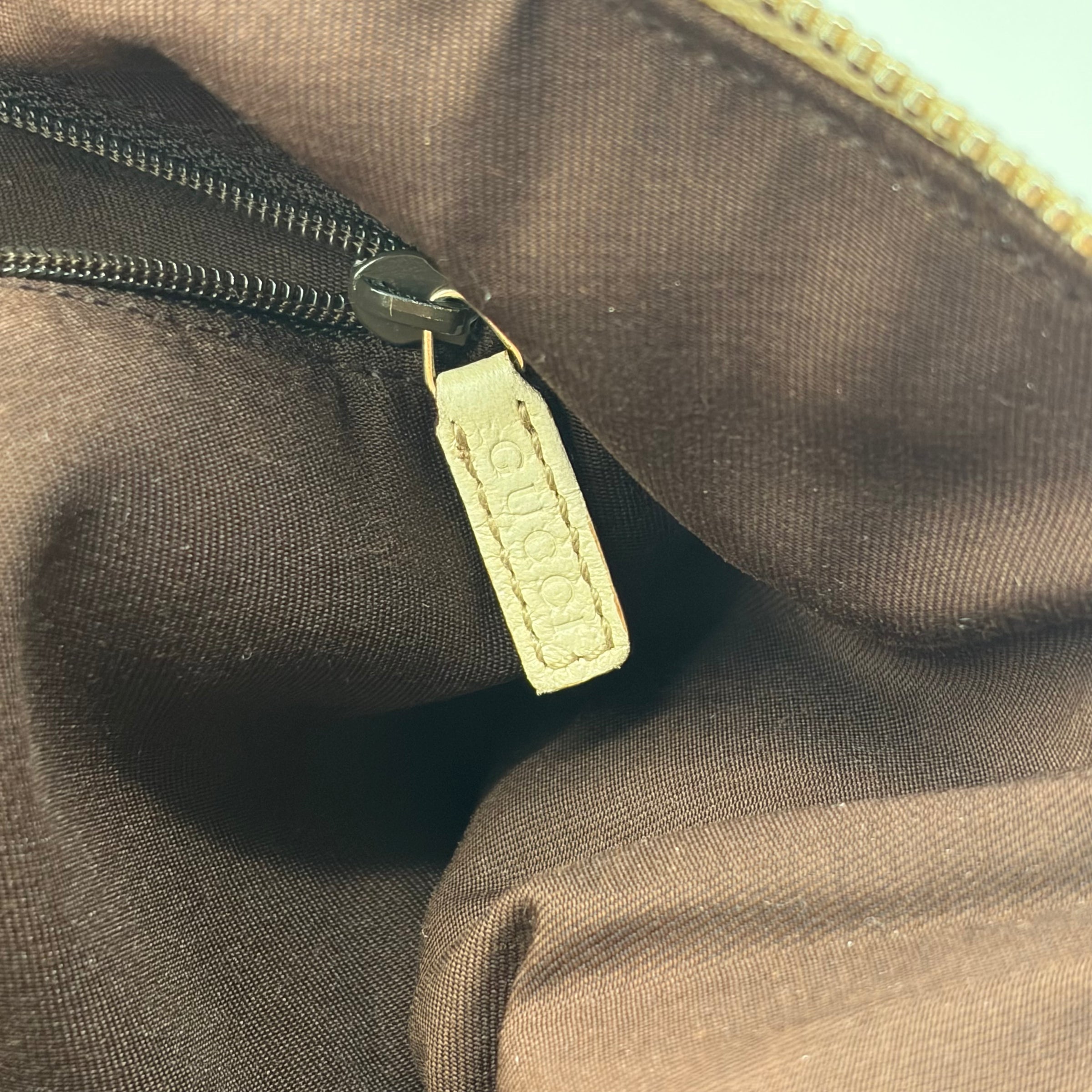 Gucci Abbey D-Ring Tote Cream/Beige GG Canvas – detail view 12