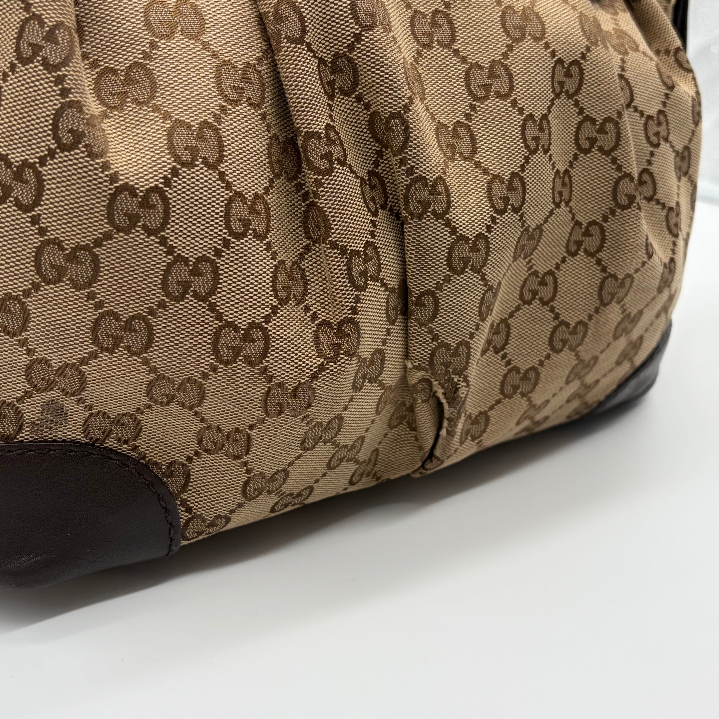 Gucci Sukey Tote GG Canvas Beige/Ebony – detail view 6