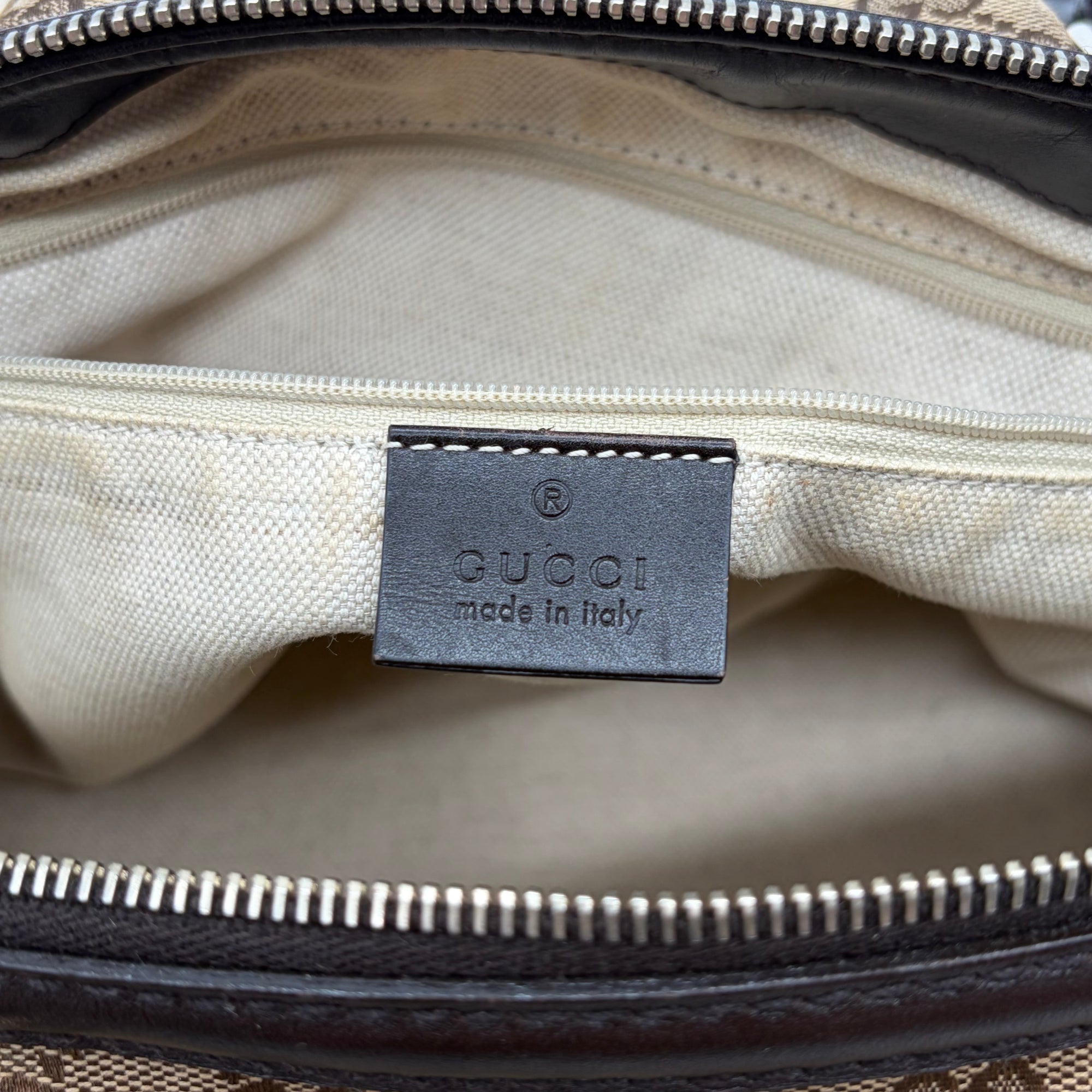 Gucci Sukey Tote GG Canvas Beige/Ebony – detail view 11