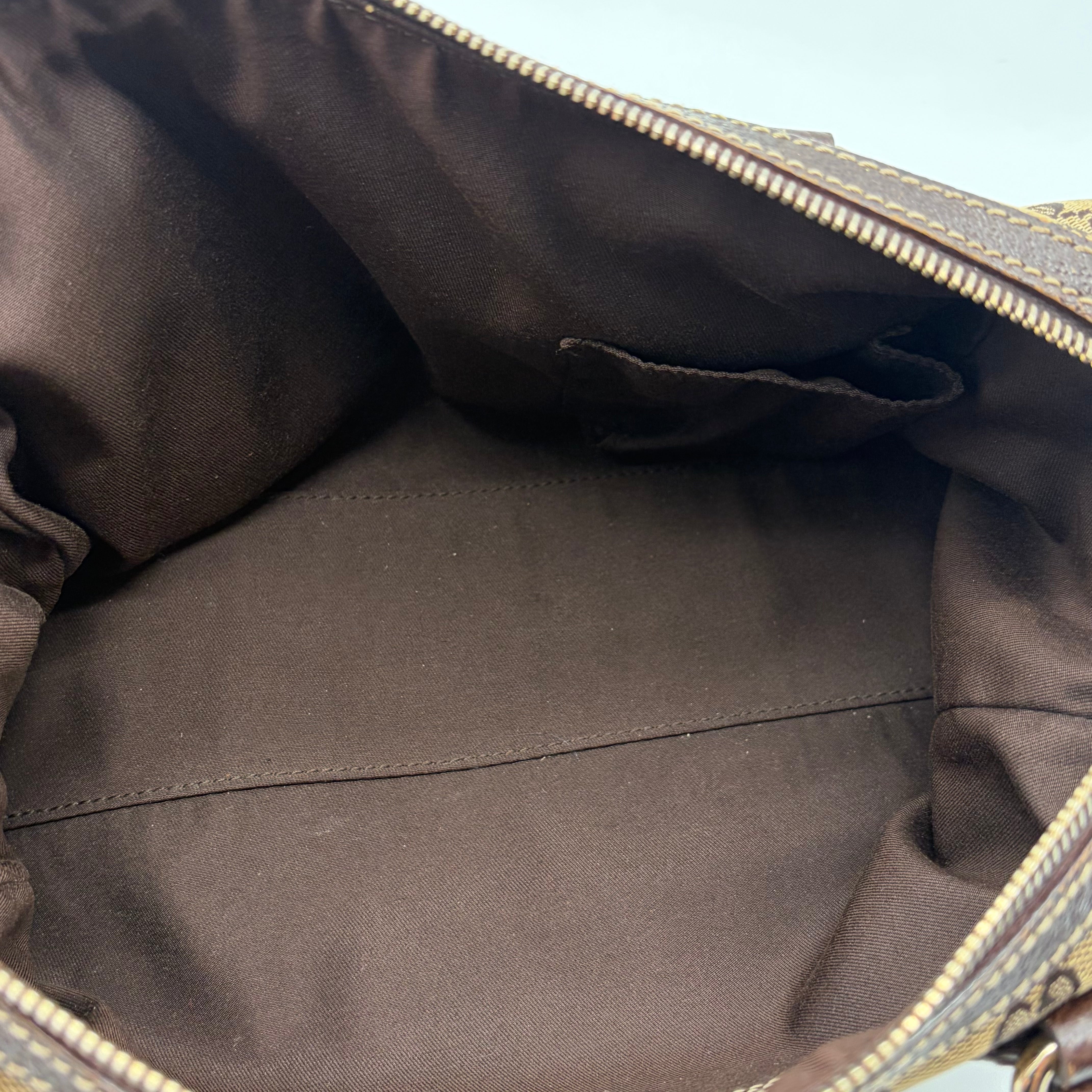 Gucci Charmy Boston Bag GG Canvas Beige/Ebony – Vintage