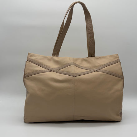 Givenchy Sacs Leather Tote Creme – Vintage 1990er