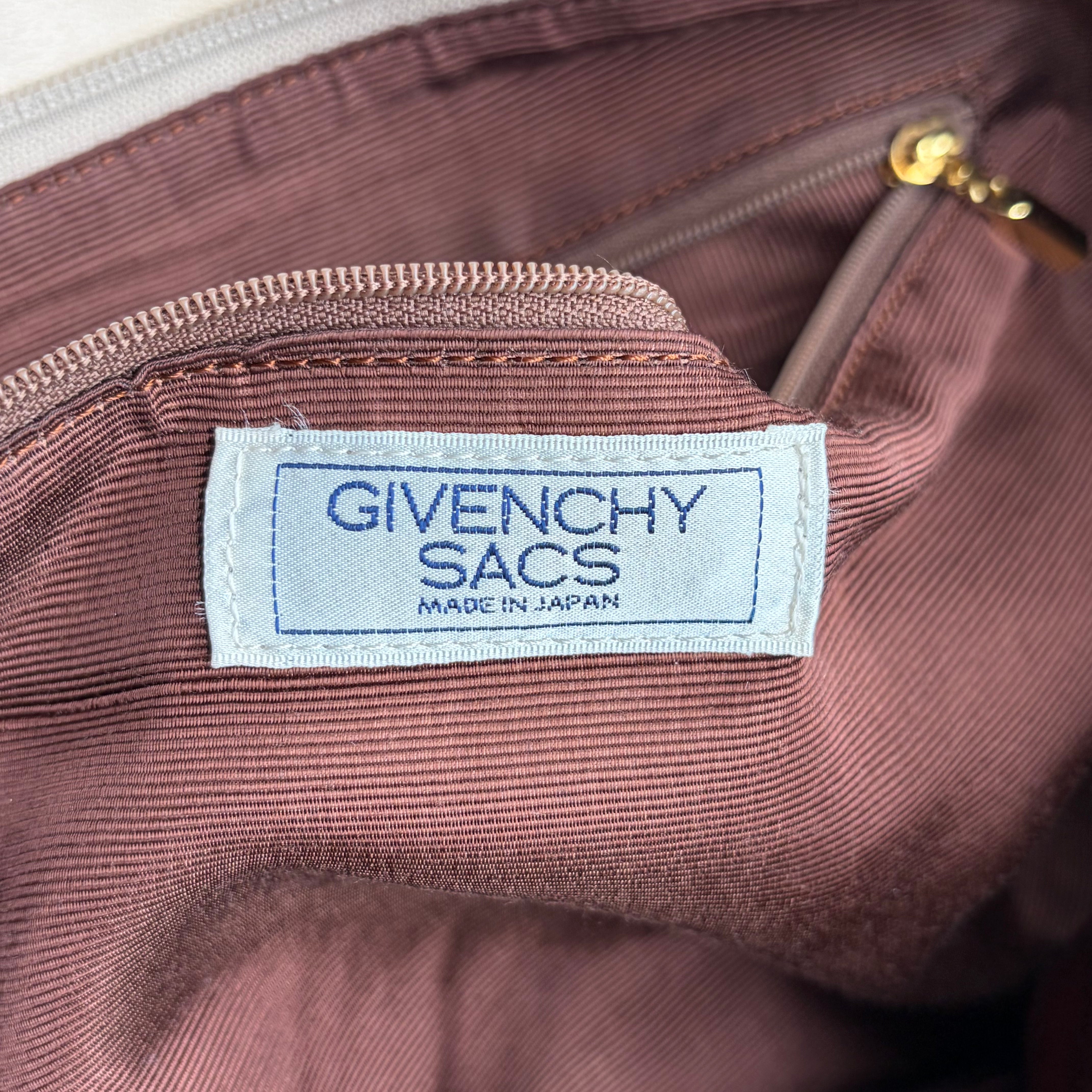 Givenchy Sacs Leather Tote Creme – Vintage 1990er