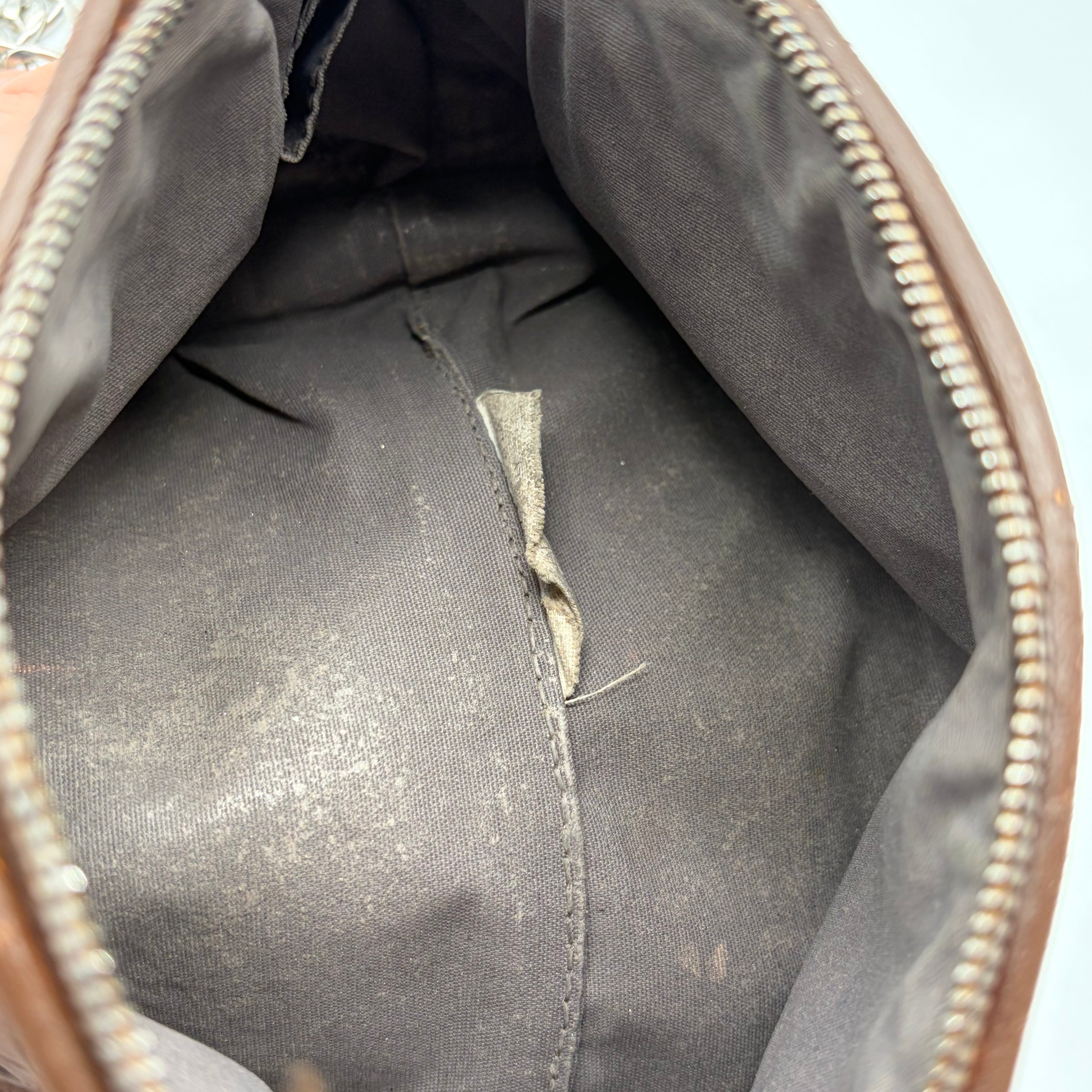 Bottega Veneta Intrecciato Mini Crossbody Braun – Vintage