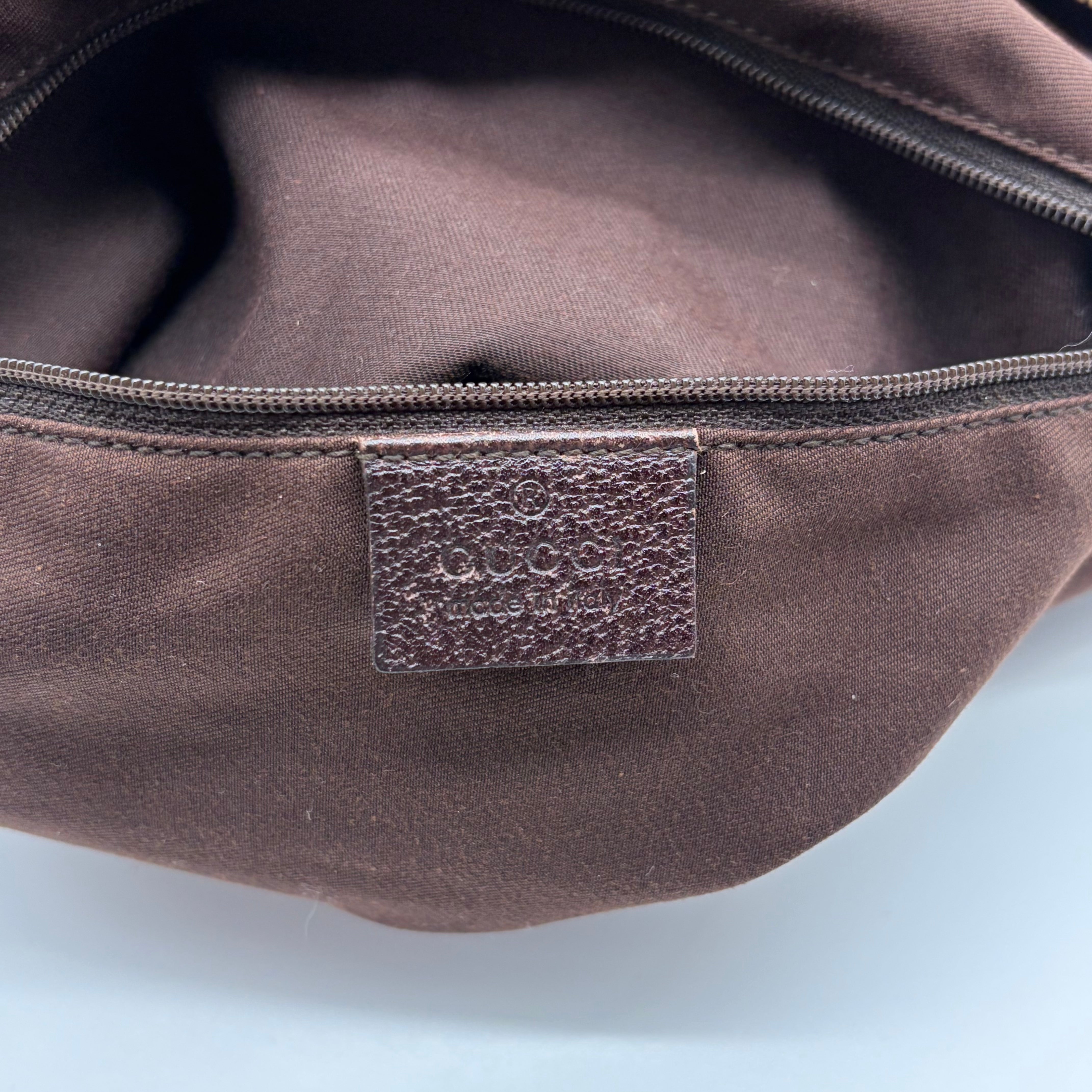 Gucci Abbey D-Ring Tote GG Canvas Beige/Ebony – Vintage