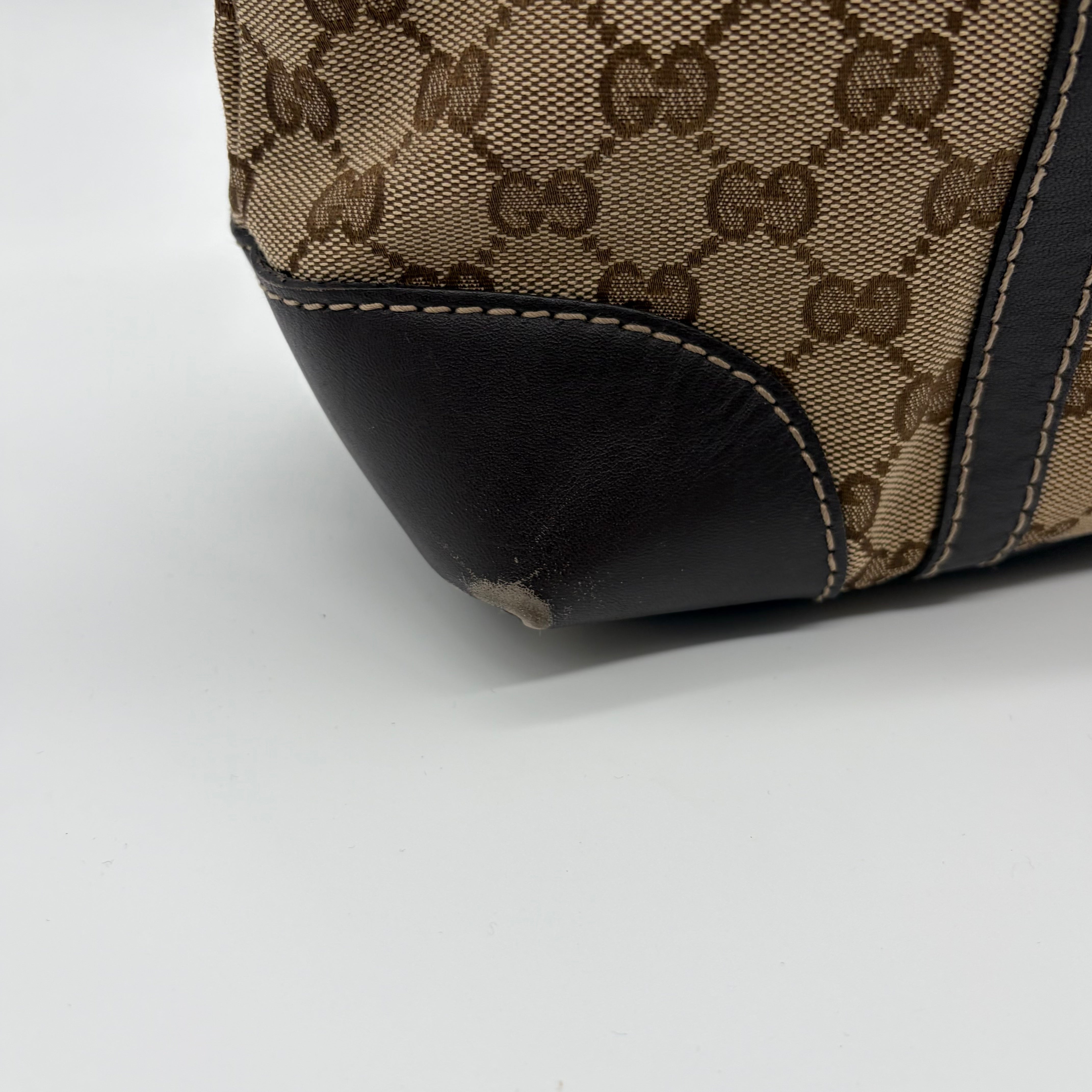 Gucci Lovely Heart Tote GG Canvas Beige/Ebony – Vintage