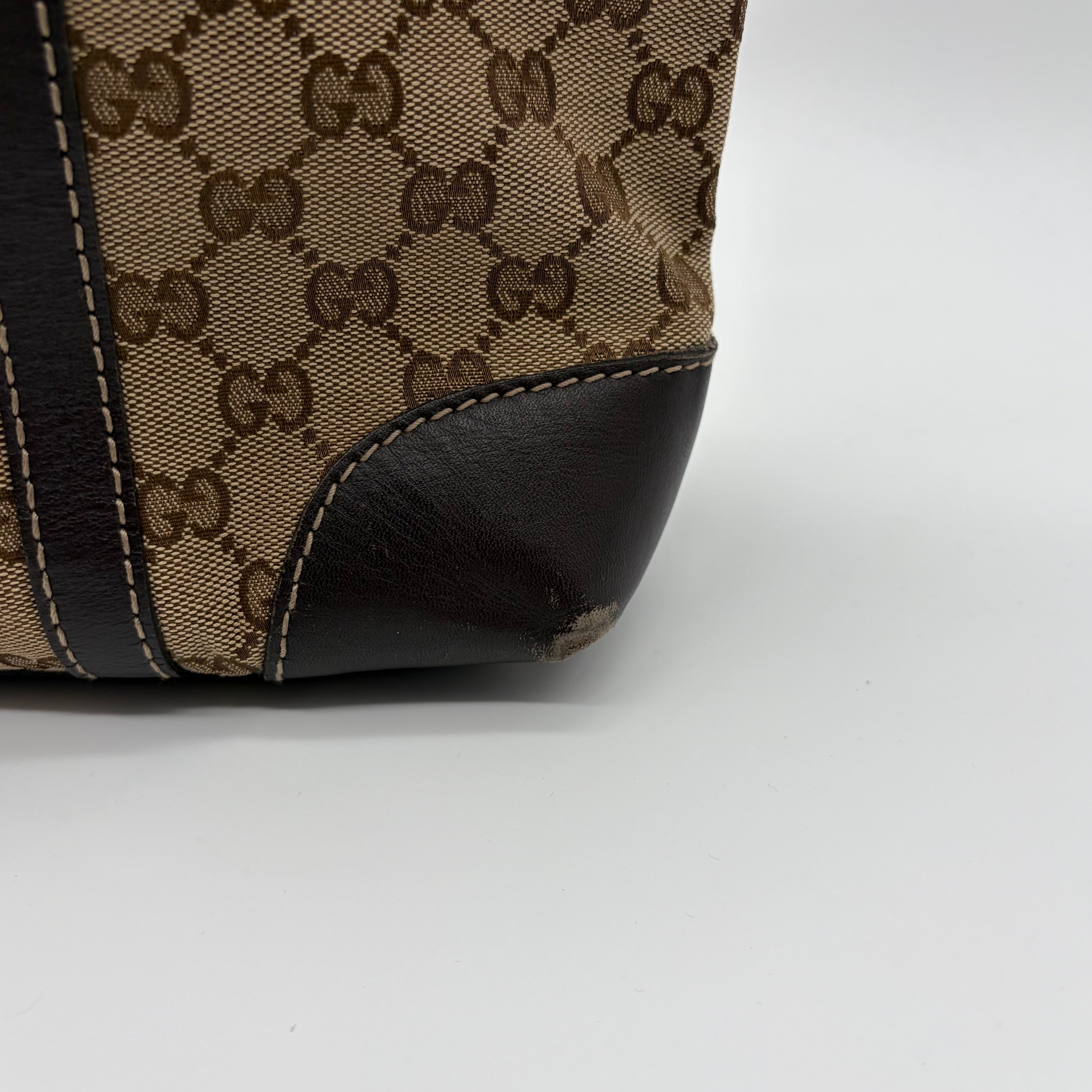 Gucci Lovely Heart Tote GG Canvas Beige/Ebony – Vintage