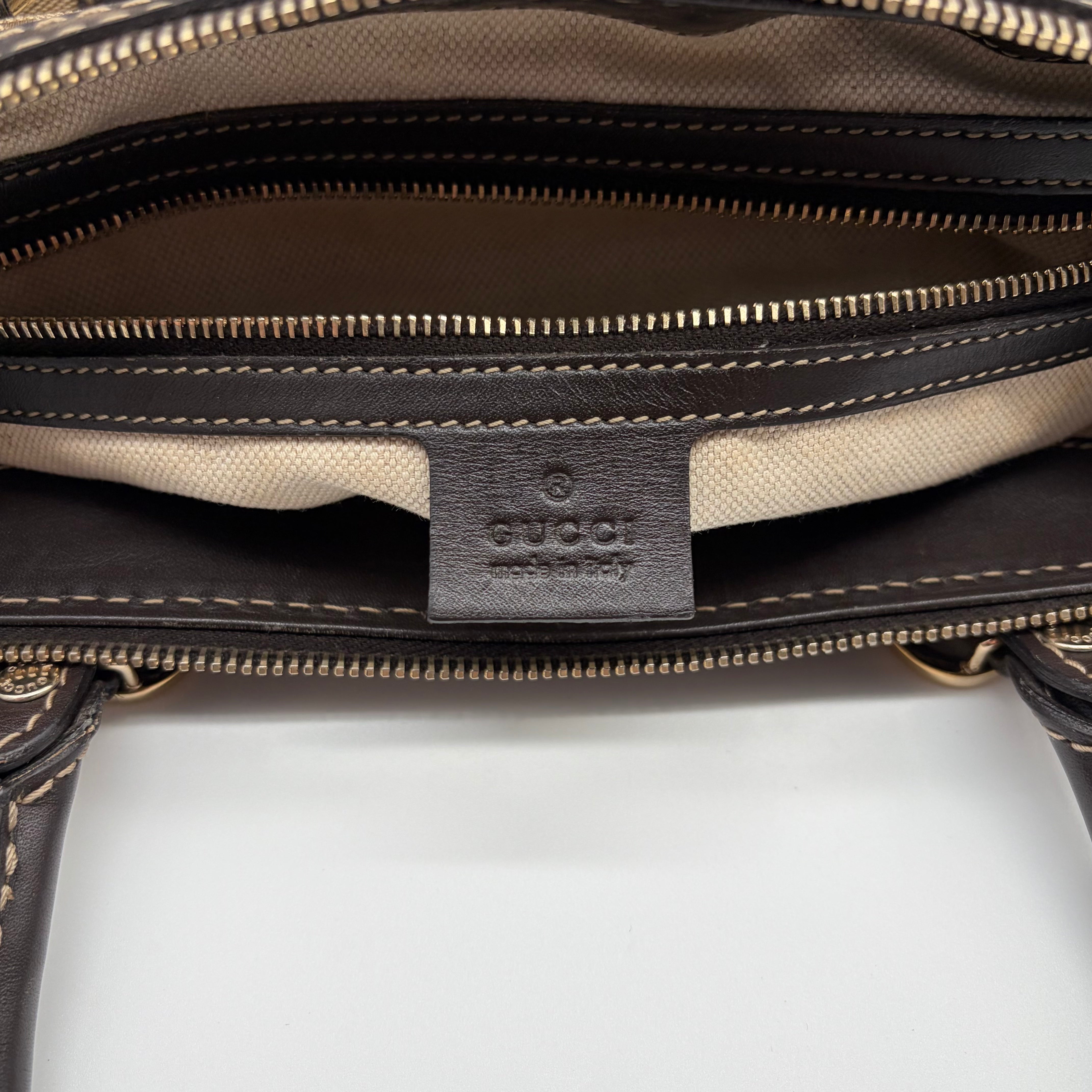 Gucci Lovely Heart Tote GG Canvas Beige/Ebony – Vintage