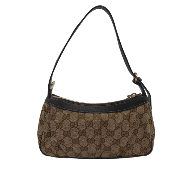 Gucci Lovely Heart Pochette GG Canvas Beige Braun – Vintage