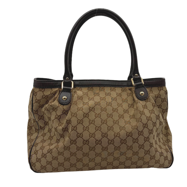 Gucci GG Canvas Tote mit Interlocking G Charm – Vintage